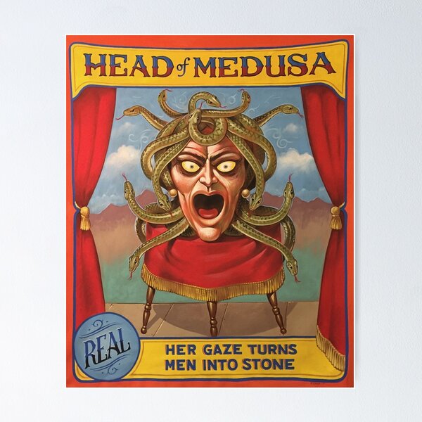 Item preview, Medusa designed and sold by CtlAltDel.