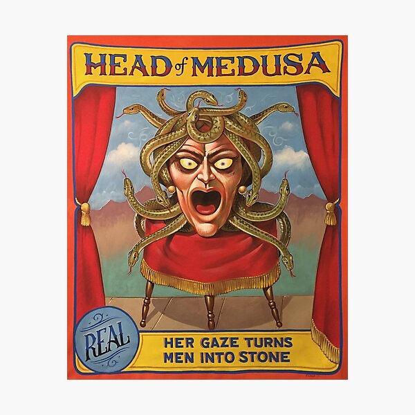 Item preview, Medusa designed and sold by CtlAltDel.