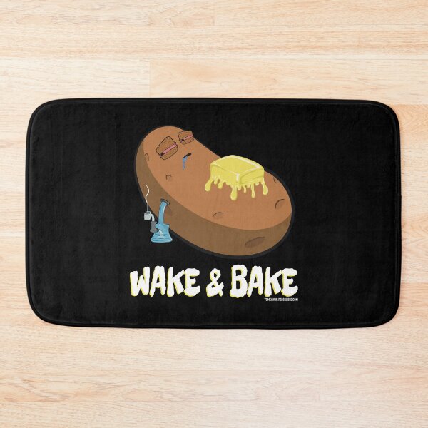 Item preview, Stoned baked potato cartoon-wake and bake designed and sold by YomeHayin.