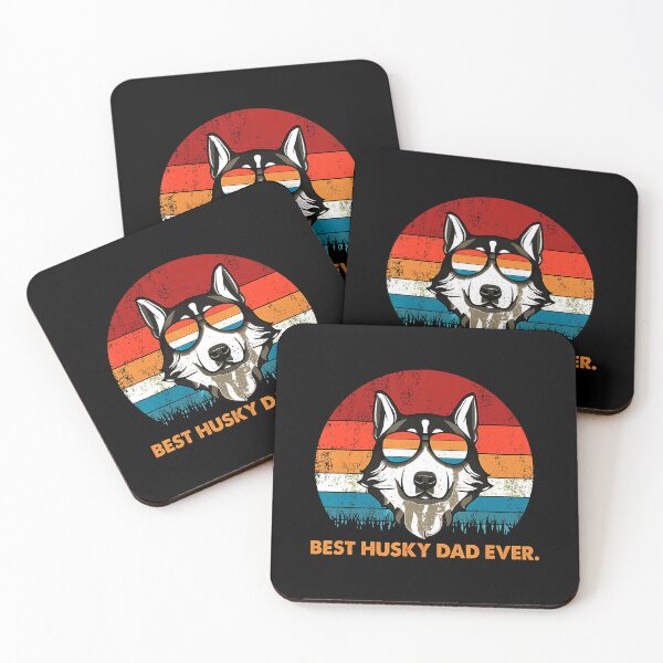 Item preview, Mens Dog Best Husky Dad Ever designed and sold by Ornv.