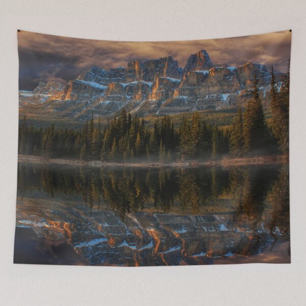Item preview, Mountain lake wall decor,panoramic,panorama, art,lake life,Sunset lake,great lake sunset,wall posters,Nature, sunsets,Cottage scene,cottage sky designed and sold by eyesight4vision.