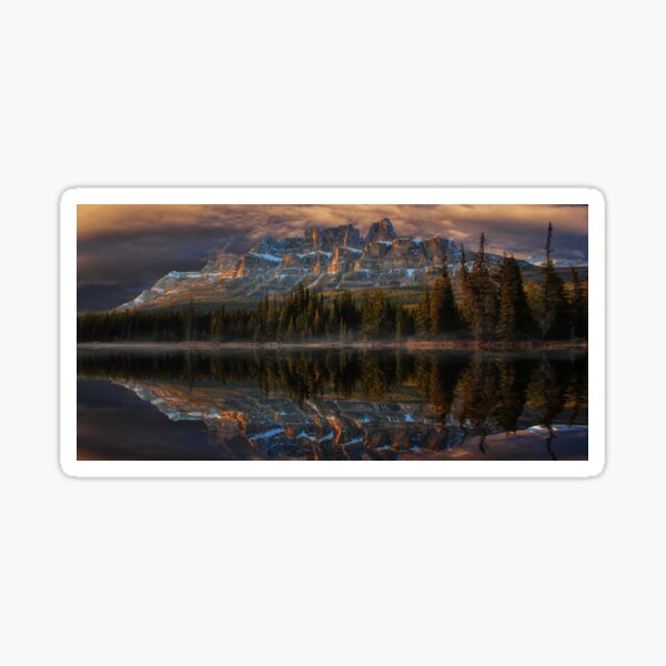 Item preview, Mountain lake wall decor,panoramic,panorama, art,lake life,Sunset lake,great lake sunset,wall posters,Nature, sunsets,Cottage scene,cottage sky designed and sold by eyesight4vision.