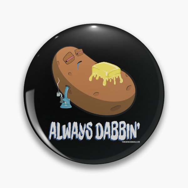 Item preview, Stoned baked potato cartoon-always dabbing designed and sold by YomeHayin.