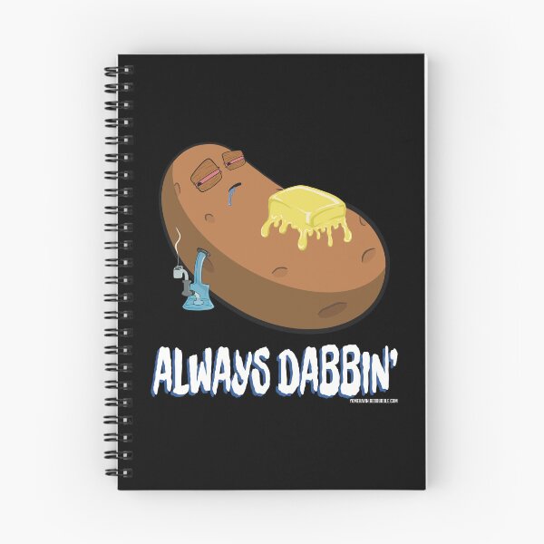 Item preview, Stoned baked potato cartoon-always dabbing designed and sold by YomeHayin.