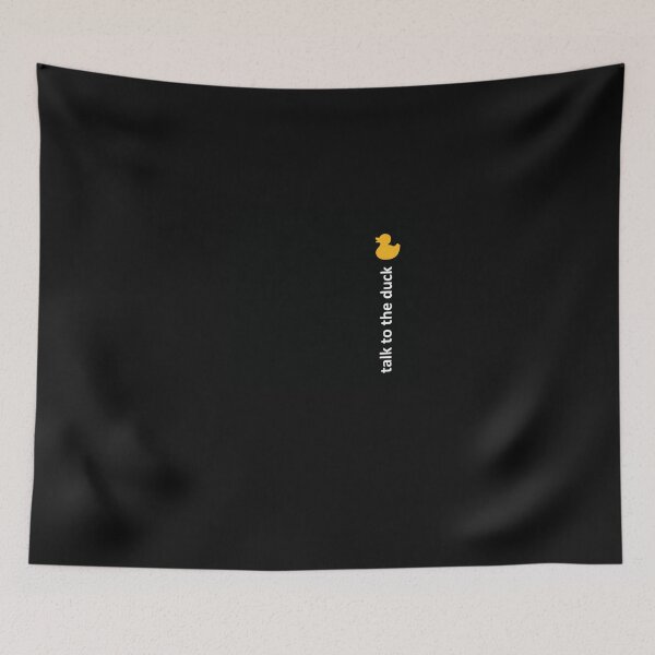 Item preview, talk to the duck Sticker designed and sold by SvenGlauche.