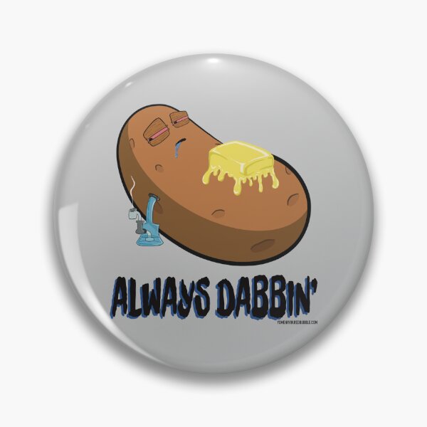 Item preview, Stoned baked potato cartoon-always dabbing designed and sold by YomeHayin.
