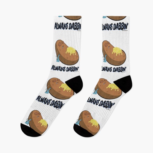 Item preview, Stoned baked potato cartoon-always dabbing designed and sold by YomeHayin.