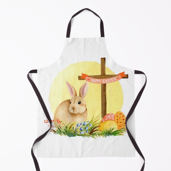 Item preview, Happy Easter Bunny and Cross designed and sold by ChelleCreate.