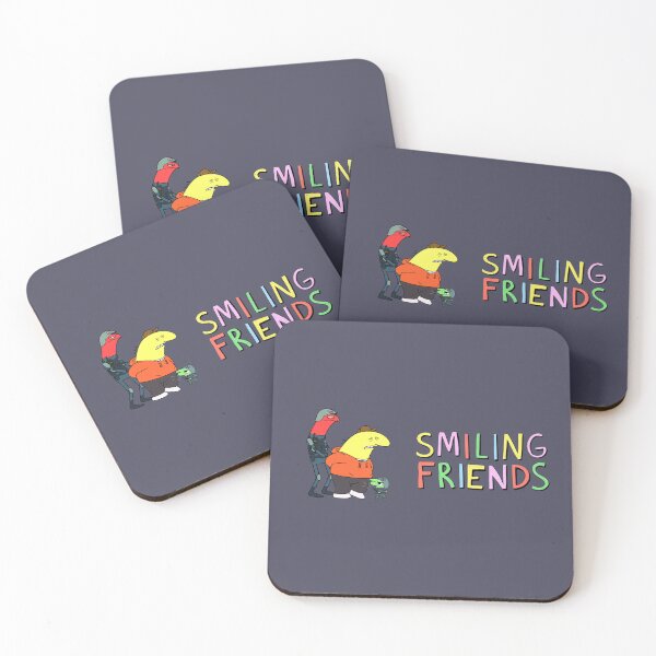 Item preview, Smiling Friends - glep alan and charlie SWAT rules_3, bliblie, Pim, Grim, Glep (author's art) designed and sold by mrGoodwin90.