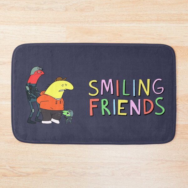 Item preview, Smiling Friends - glep alan and charlie SWAT rules_3, bliblie, Pim, Grim, Glep (author's art) designed and sold by mrGoodwin90.