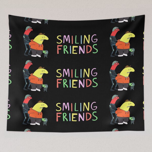 Item preview, Smiling Friends - glep alan and charlie SWAT rules_3, bliblie, Pim, Grim, Glep (author's art) designed and sold by mrGoodwin90.
