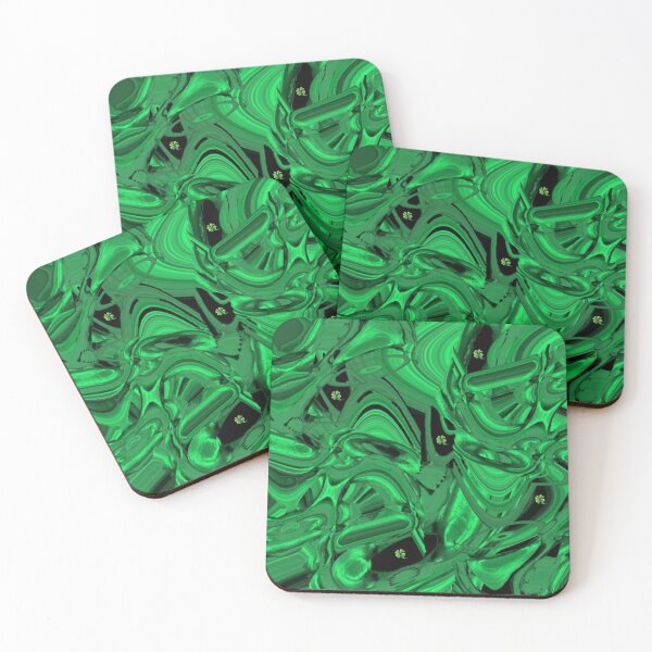 Item preview, Green Ice & Shamrocks designed and sold by qlajt.