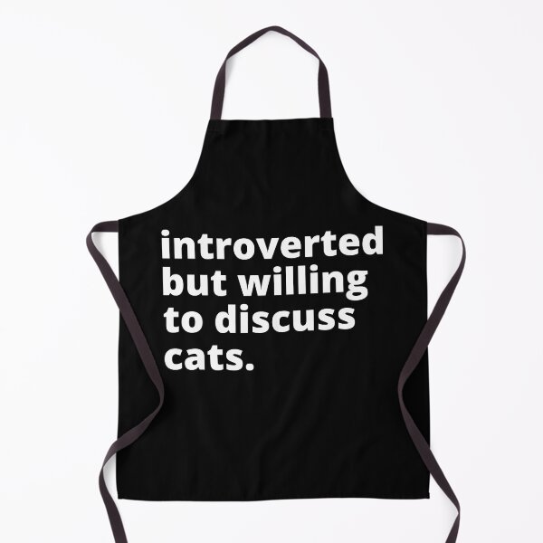 Item preview, Introverted But Willing To Discuss Cats Cat Lover Antisocial Cat Mom Cat Dad Vintage designed and sold by EyanShop.