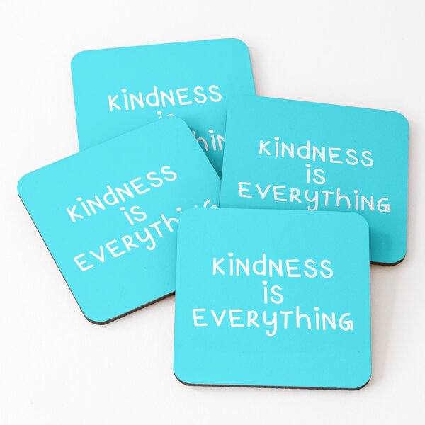 Item preview, Kindness is Everything on Teal designed and sold by Whoopsidoodle.