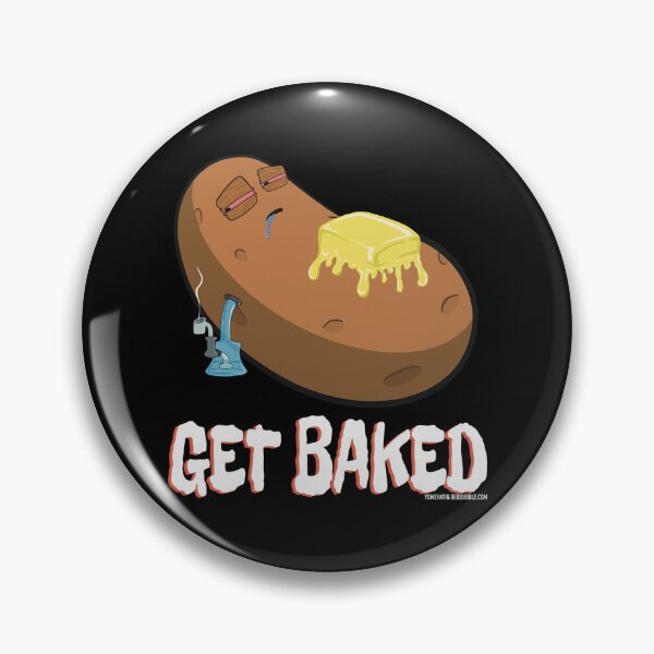 Item preview, Stoned baked potato cartoon-get baked designed and sold by YomeHayin.