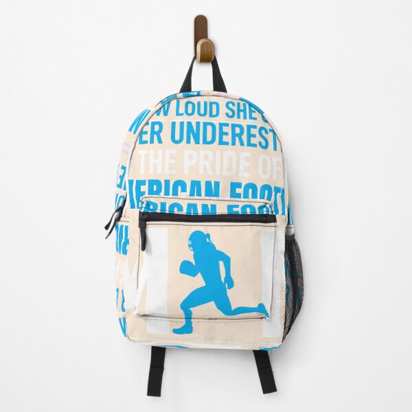 Item preview, Never Underestimate The Pride of American Football Mom designed and sold by Froyd Wess.