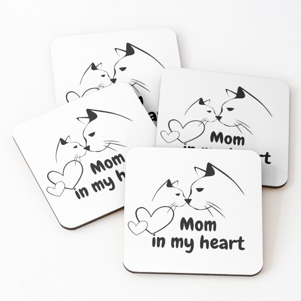 Item preview, Mom in my heart  designed and sold by Ayakhairy.