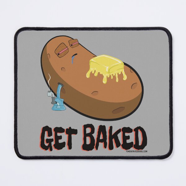 Item preview, Stoned baked potato cartoon-get baked designed and sold by YomeHayin.