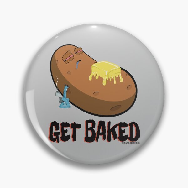 Item preview, Stoned baked potato cartoon-get baked designed and sold by YomeHayin.