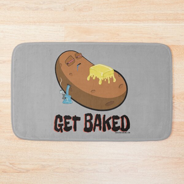 Item preview, Stoned baked potato cartoon-get baked designed and sold by YomeHayin.