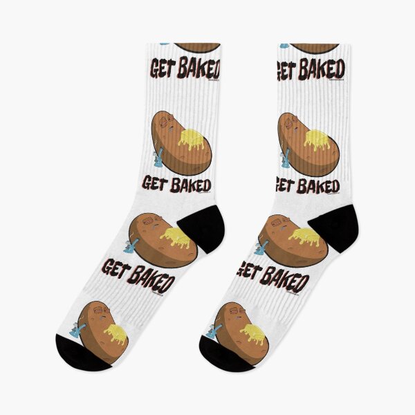 Item preview, Stoned baked potato cartoon-get baked designed and sold by YomeHayin.