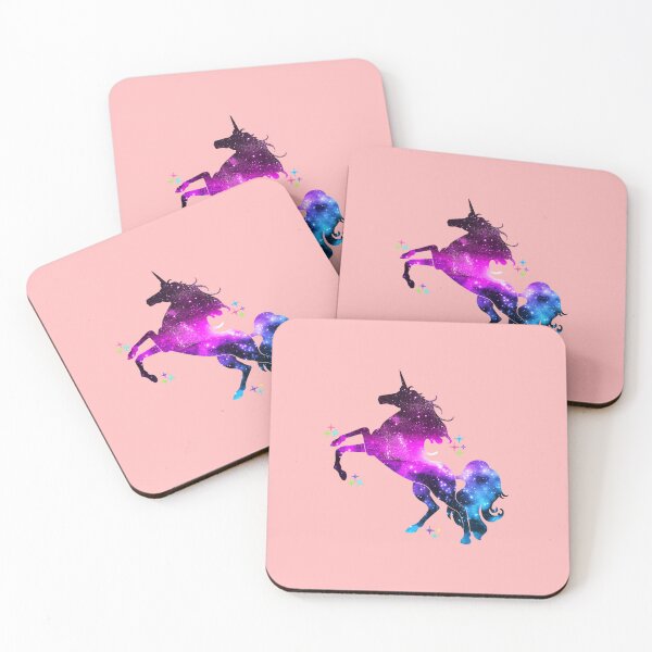 Item preview, Cosmic watercolor unicorn designed and sold by MEDZI2.