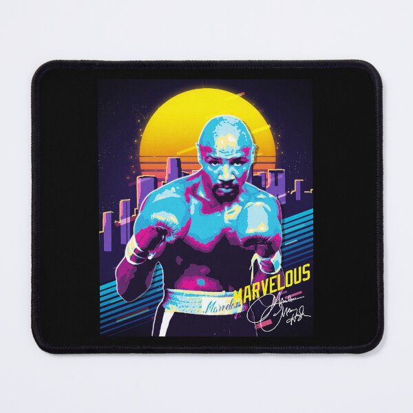 Item preview, Marvelous Marvin Hagler Boxing Legend Signature Vintage Retro 80s 90s Rap Style designed and sold by RamonaBernhard.