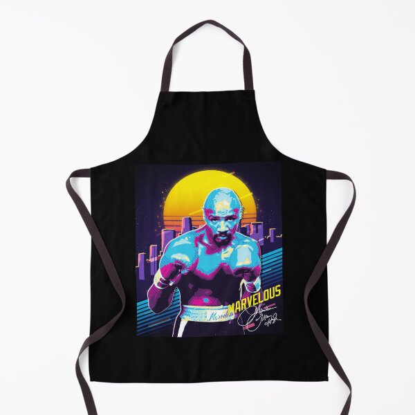 Item preview, Marvelous Marvin Hagler Boxing Legend Signature Vintage Retro 80s 90s Rap Style designed and sold by RamonaBernhard.