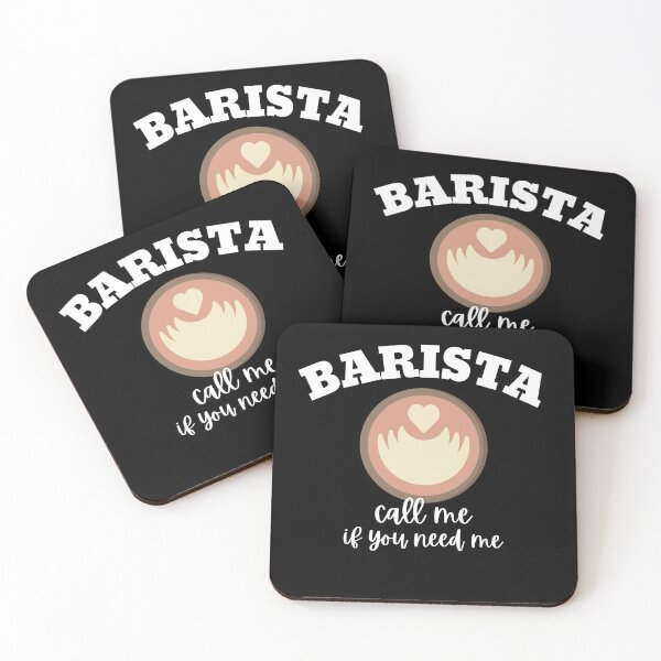 Item preview, Happy Barista Day designed and sold by theredsharp.