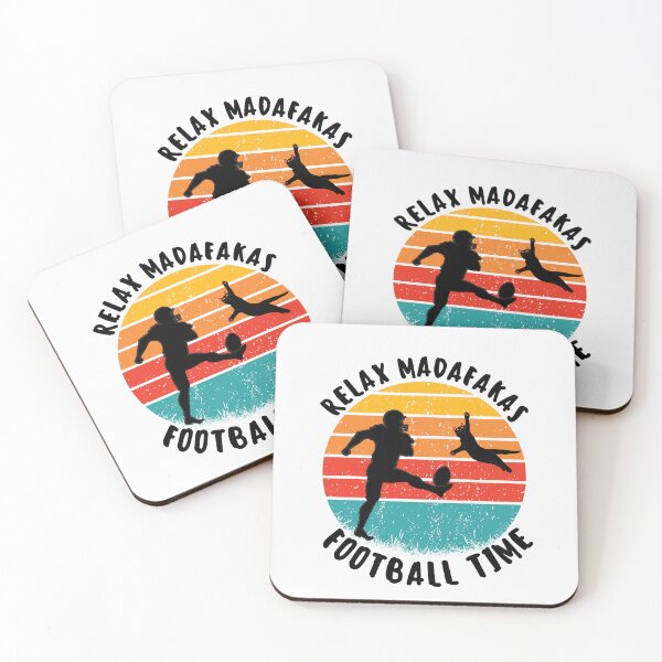 Item preview, funny football retro madafakas black cat love rugby designed and sold by salahnewdesign.
