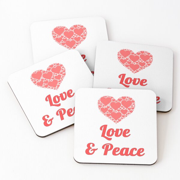 Item preview, Love and Peace Heart of Hearts | Colorful Sweet designed and sold by Amazing Arts Designs.