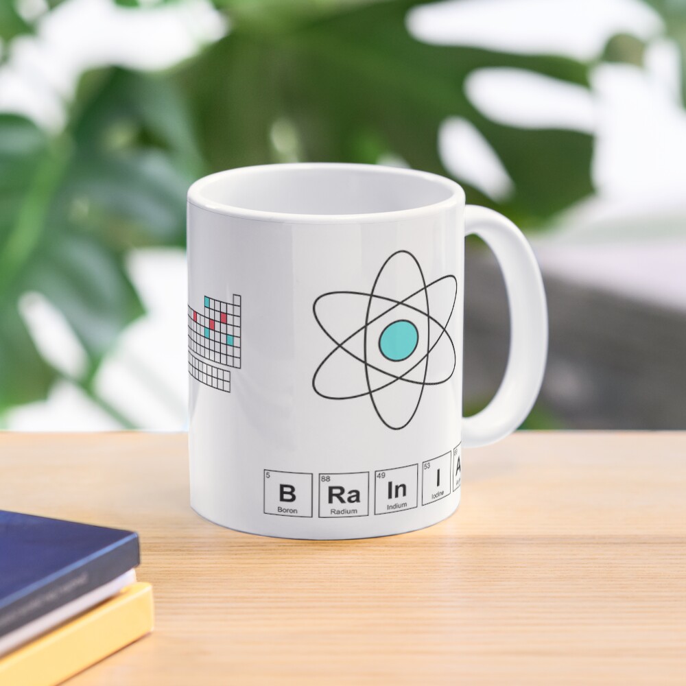 Genius Brainiac Chemical Elements Coffee Mug