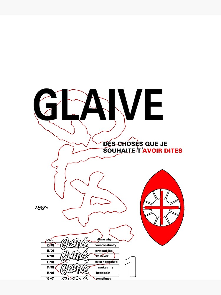 "Glaive Merch All Dogs Go to Heaven Shirt " Poster by pattybvuerica