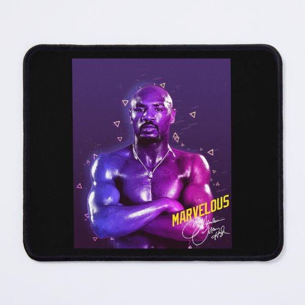 Item preview, Vintage Marvelous Marvin Hagler Boxing Legend Signature Retro 80s 90s Rap Style designed and sold by RamonaBernhard.