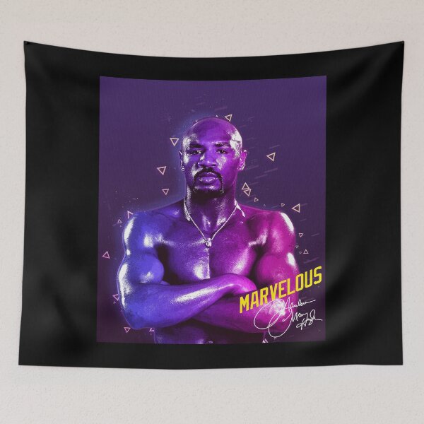 Item preview, Vintage Marvelous Marvin Hagler Boxing Legend Signature Retro 80s 90s Rap Style designed and sold by RamonaBernhard.