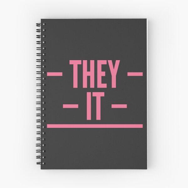 Item preview, They/It Pronouns designed and sold by Vira Magnus Layton.