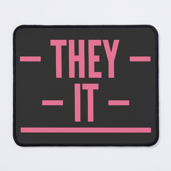 Item preview, They/It Pronouns designed and sold by Vira Magnus Layton.