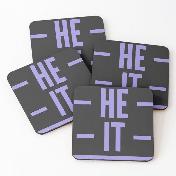 Item preview, He/it Pronouns designed and sold by Vira Magnus Layton.