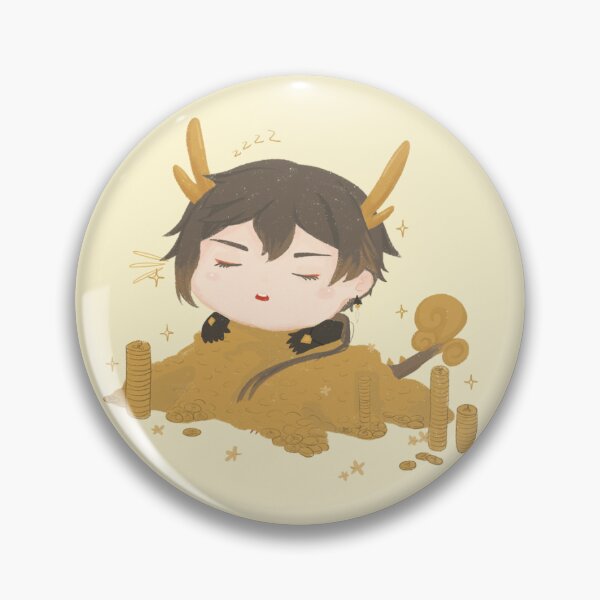 Item preview, zhongli and his mora hoard designed and sold by zylykagen.