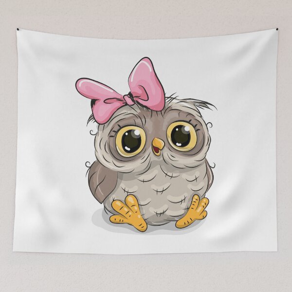 Item preview, Cute Owl Illustration designed and sold by TopMerchz.