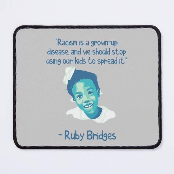 Item preview, Ruby Bridges Portrait and Quote designed and sold by Unhinged Heather.