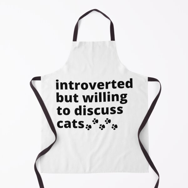 Item preview, Introverted But Willing To Discuss Cats Cat Lover Antisocial Cat Mom Cat Dad Vintage designed and sold by EyanShop.