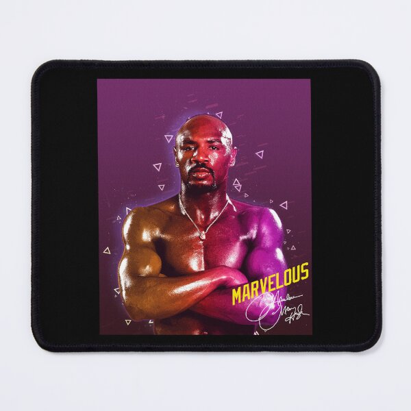 Item preview, Vintage Marvelous Marvin Hagler Boxing Legend Signature Retro 80s 90s Rap Style designed and sold by RamonaBernhard.