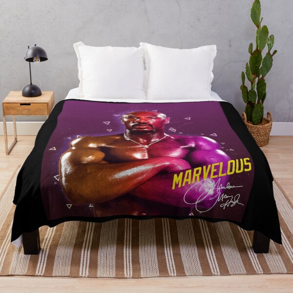 Item preview, Vintage Marvelous Marvin Hagler Boxing Legend Signature Retro 80s 90s Rap Style designed and sold by RamonaBernhard.