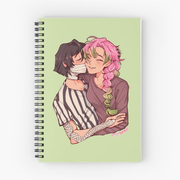 Item preview, Obanai and Mitsuri designed and sold by tjmdoodles.