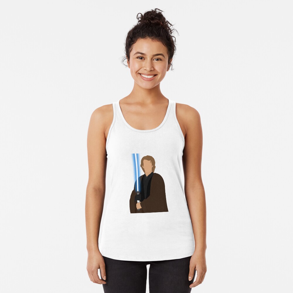 Vista previa del artículo con la obra «Camiseta con espalda nadadora», diseñado y vendido por dazedstickerz.