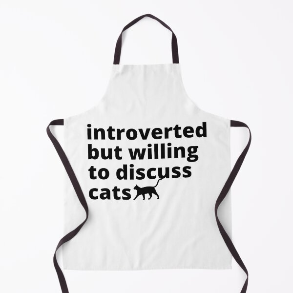 Item preview, Introverted But Willing To Discuss Cats Cat Lover Antisocial Cat Mom Cat Dad Vintage designed and sold by EyanShop.