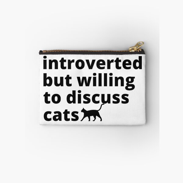 Item preview, Introverted But Willing To Discuss Cats Cat Lover Antisocial Cat Mom Cat Dad Vintage designed and sold by EyanShop.