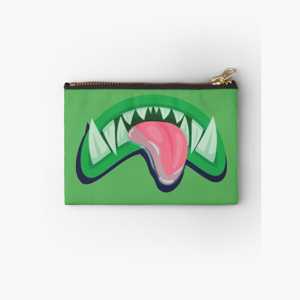 Item preview, slimy green monster mouth with sharp teeth and tongue out for monster lover. designed and sold by FastHub.