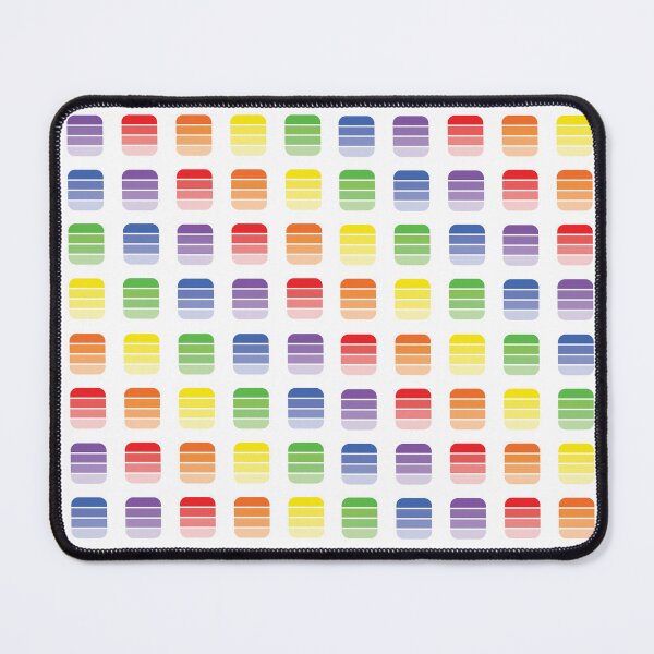 Item preview, Rainbow Paint Swatch Pattern designed and sold by imeanplease.